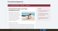 Desktop Screenshot of ex-freundin-zurueck.com